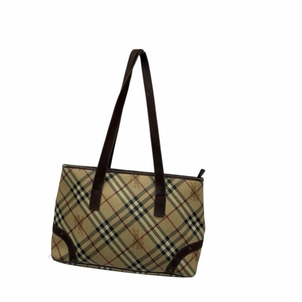 Burberry Haymarket Equestrian Knight Tote AUTHENTIC - Picture 3 of 9